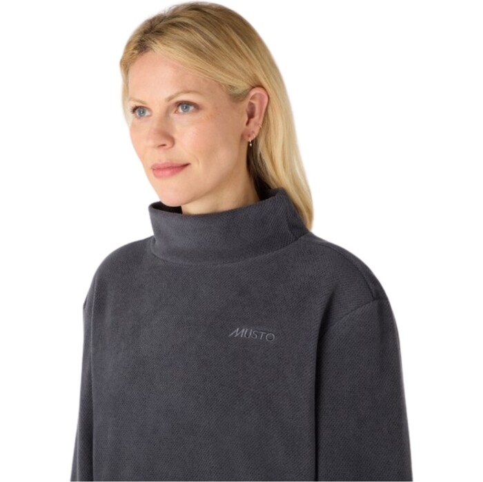 2024 Musto Womens Classic Fleece Pullover 85020 - Carbon